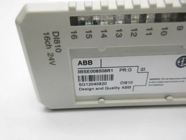 ABB DI810 3BSE008508R1 Digital Input Module - sumsetintl